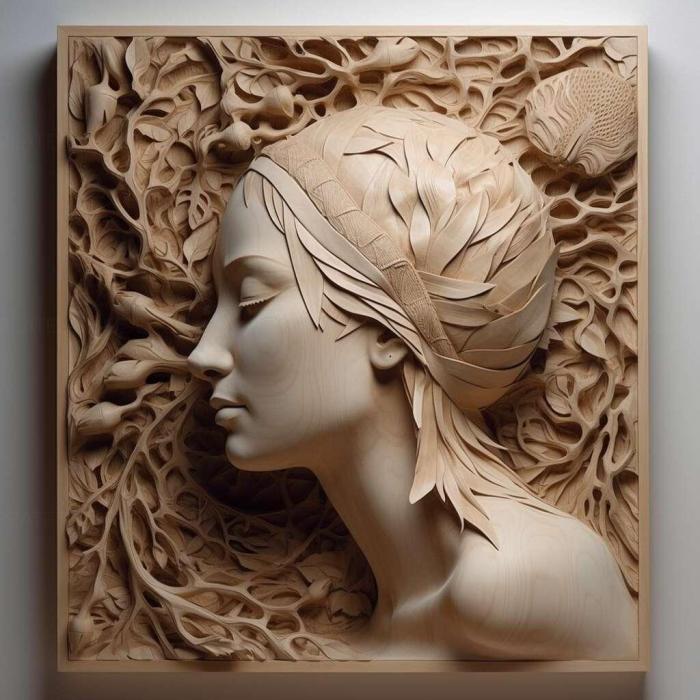 نموذج ثلاثي الأبعاد لآلة CNC 3D Art 